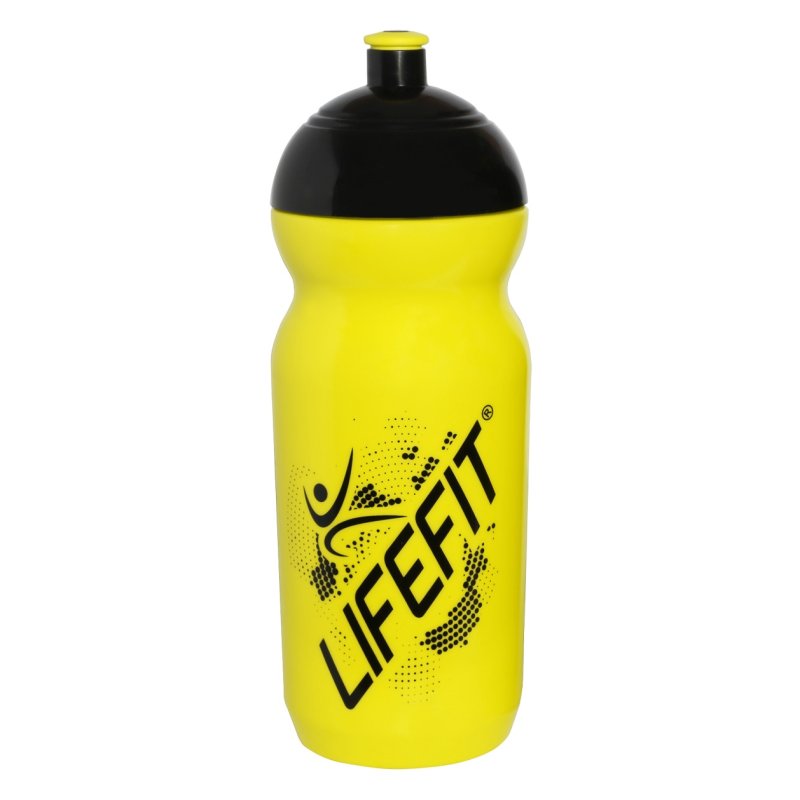 Cyklo láhev LIFEFIT G-600, 600ml, žlutá