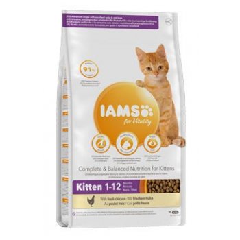 Iams Cat Kitten Chicken 10 kg