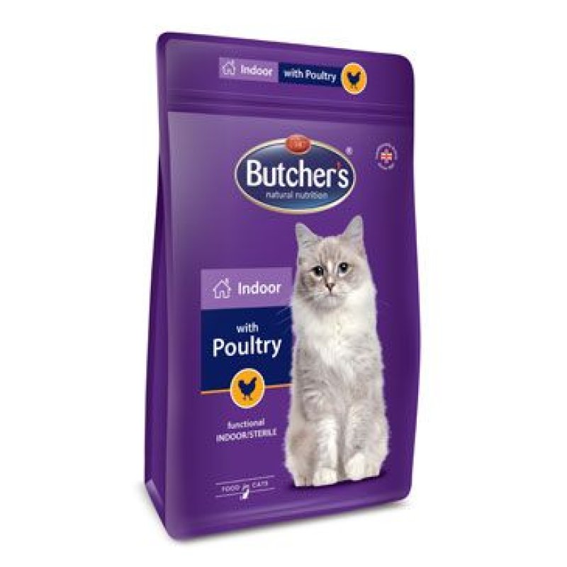 Butcher's Cat Pro Series Indoor s drůbežím 800 g