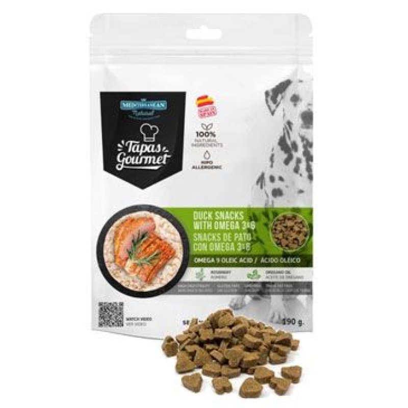 Tapas Gourmet Snack for dog Duck 190 g