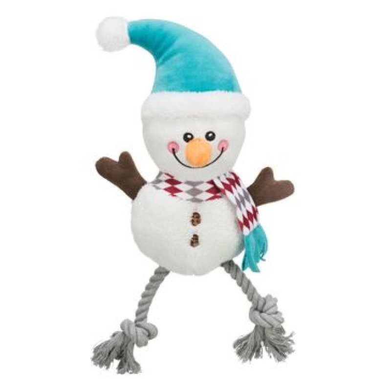 Trixie vánoční hračka pes Xmas SNOWMAN plyš/bavlna 41 cm