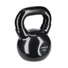 Kettlebell pokrytý vinylem HMS KNV10 10 kg, černý