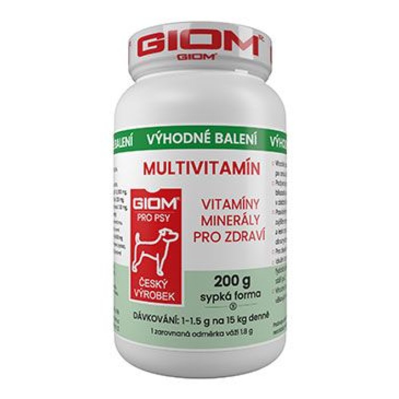 Giom S pes Multivitamín 200 g