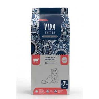 Kraftia VIDA NATIVA CAT Adult Lamb & Rice 7 kg