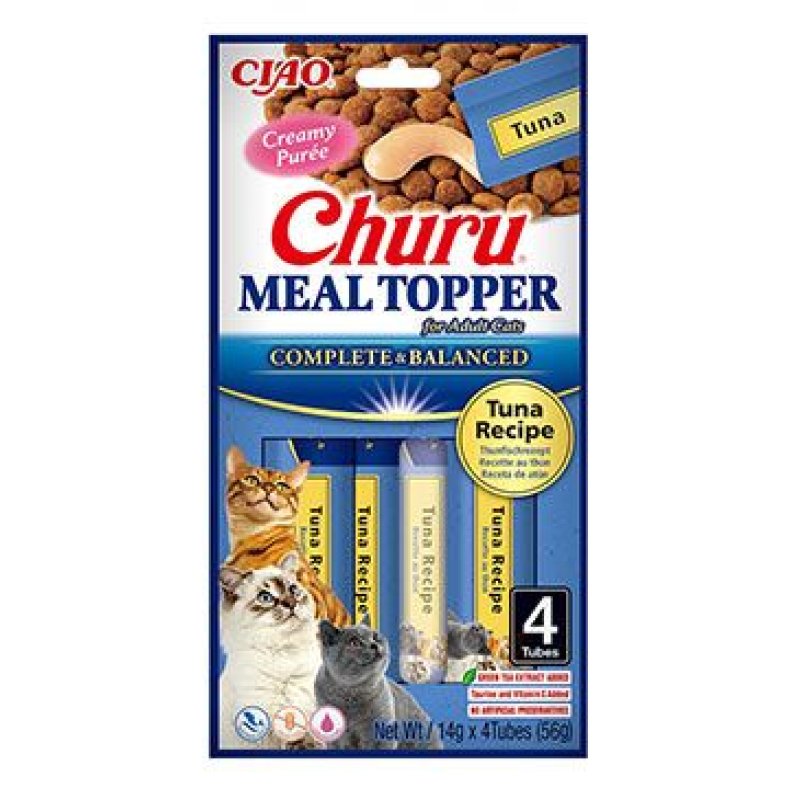 Churu Cat Meal Topper Tuna Recipe 4 x 14 g