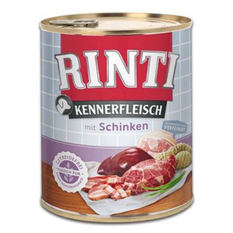 Rinti Dog Kennerfleisch konzerva šunka 800 g