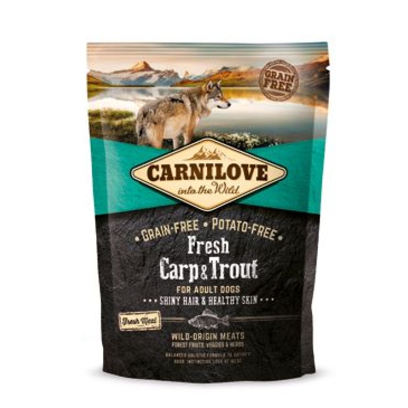 Carnilove Dog Fresh Carp & Trout for Adult 1,5 kg