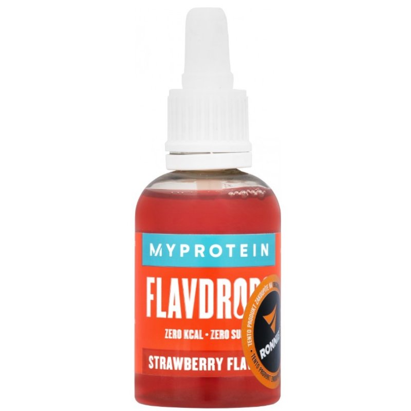 MyProtein Ochucovací kapky • FlavDrops - 50 ml, jahoda