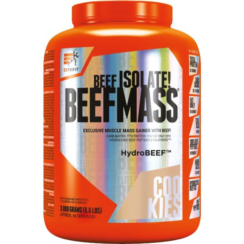 Extrifit BeefMass - 3000 g, čokoláda