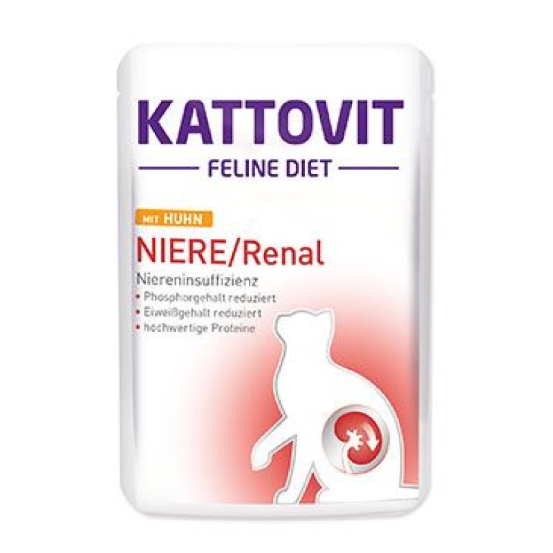 Kattovit Cat Niere/Renal kuře kapsa 85 g