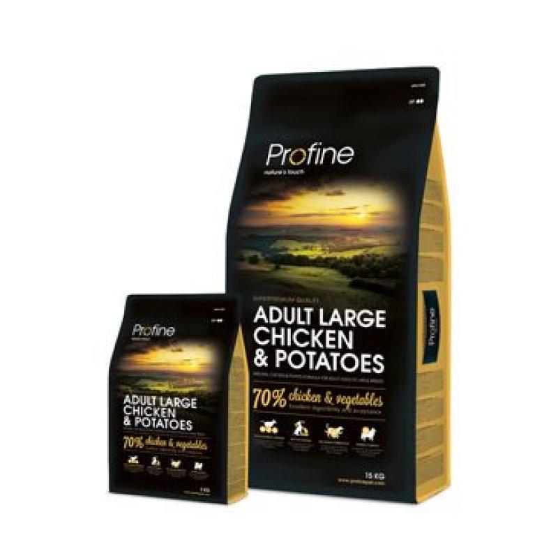 Profine NEW Dog Adult Large Chicken & Potatoes 15 kg