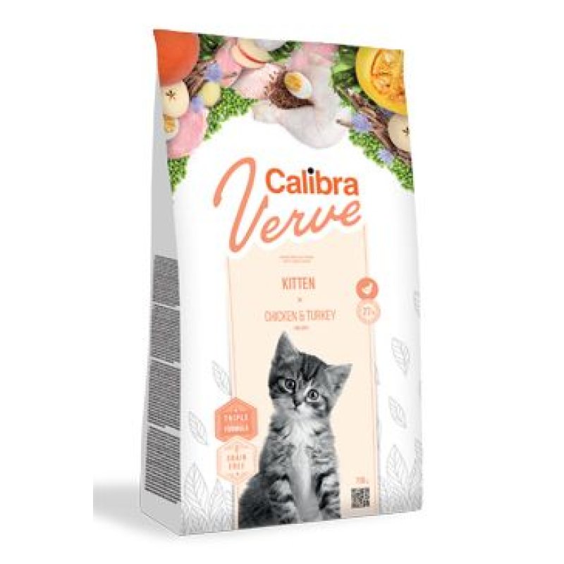 Calibra Cat Verve GF Kitten Chicken&Turkey 3,5 kg