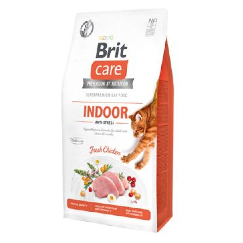 Brit Care Cat GF Indoor Anti-stress 7 kg