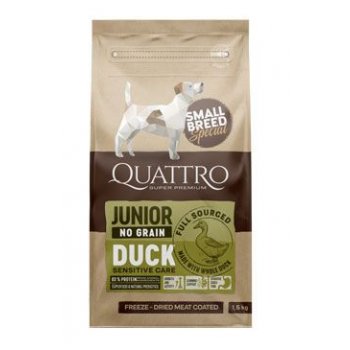 QUATTRO Dog Dry SB Junior Kachna 1,5 kg