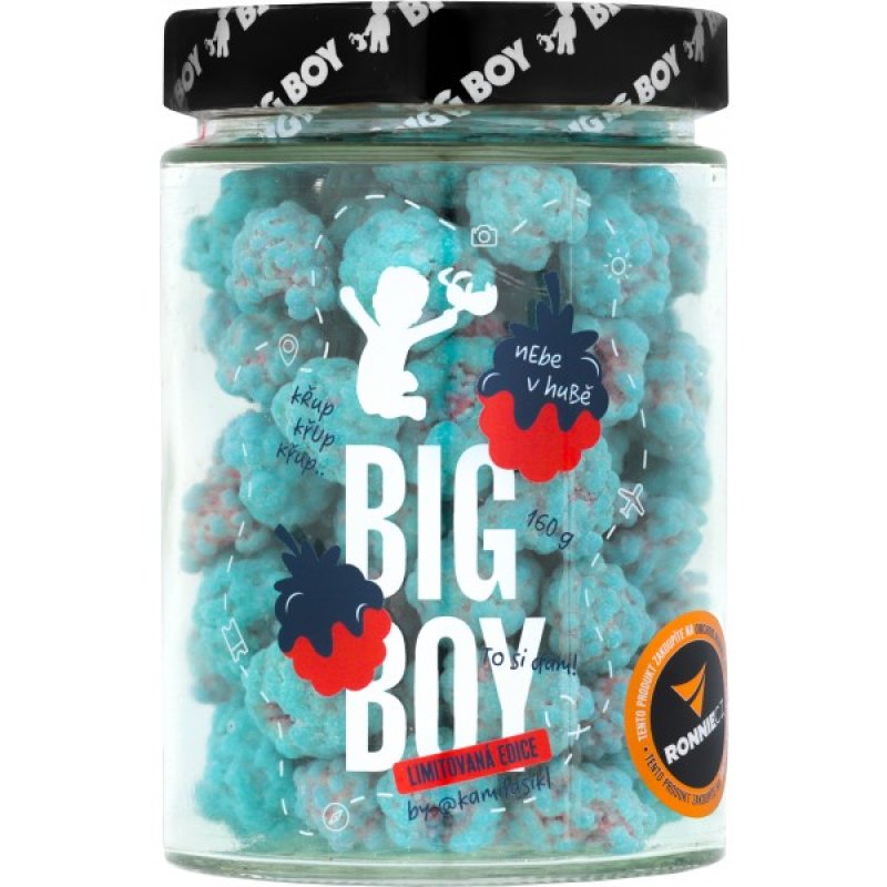 Big Boy Modré maliny v bílé čokoládě 160 g