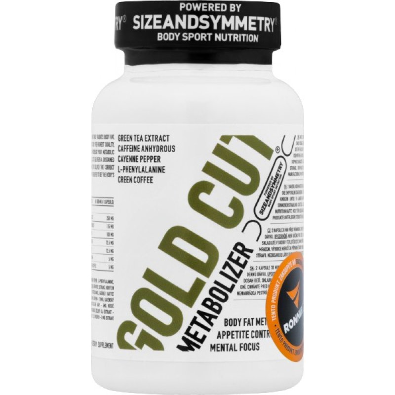 Sizeandsymmetry Gold Cut Metabolizer 100 cps