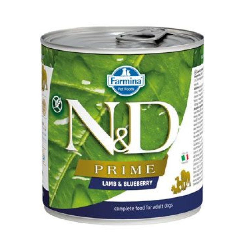 N&D DOG PRIME Adult Lamb & Blueberry 285 g