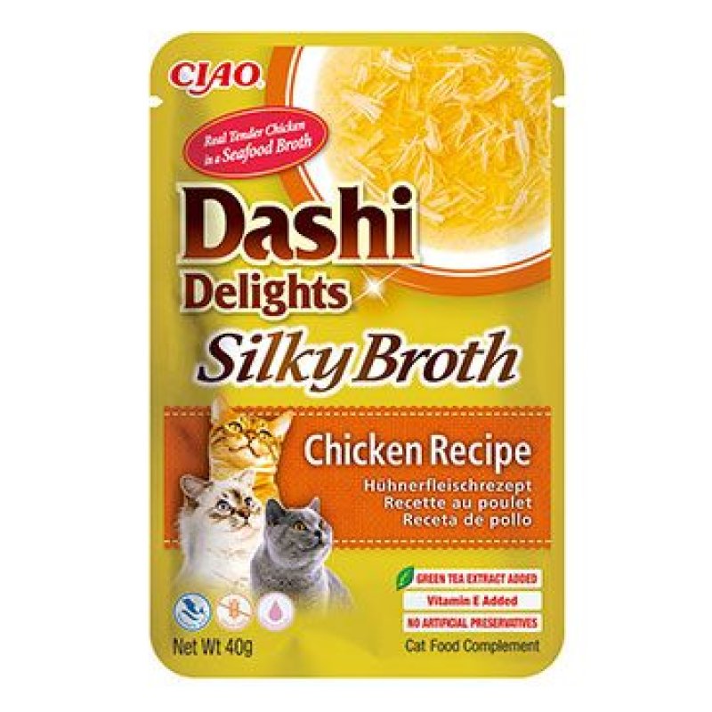 Churu Cat Dashi Delights Silky Broth Chicken 40 g