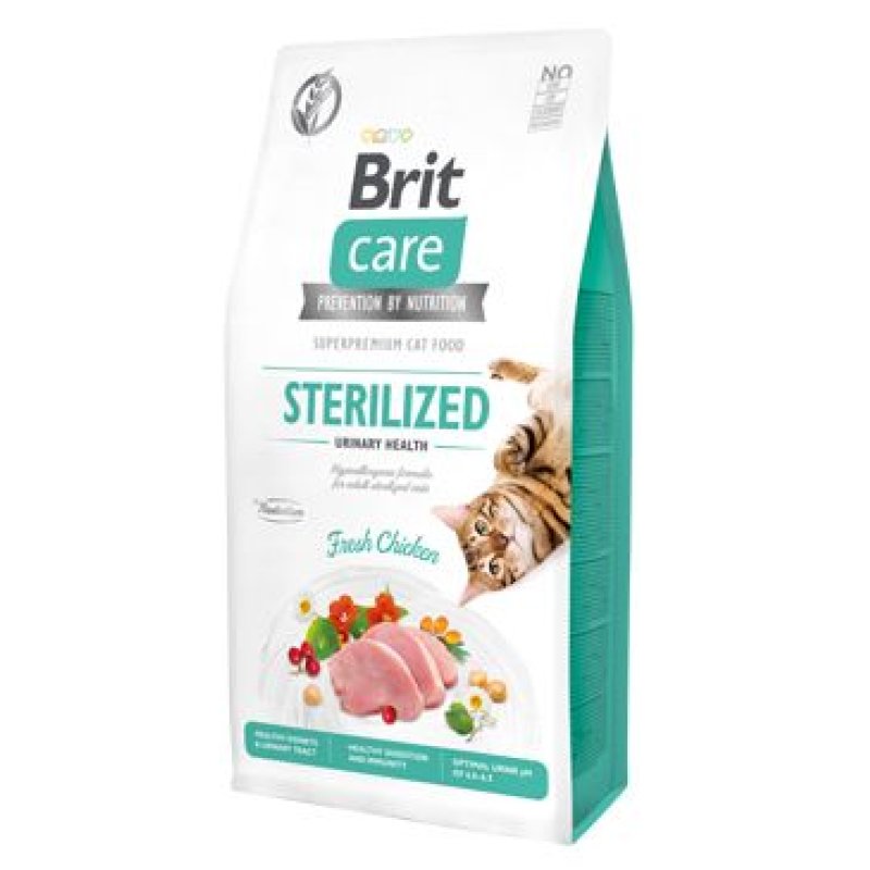 Brit Care Cat GF Sterilized Urinary Health 7 kg