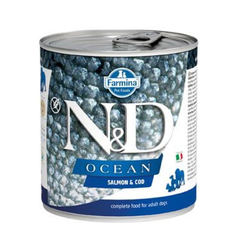 N&D DOG OCEAN Adult Salmon & Codfish 285 g