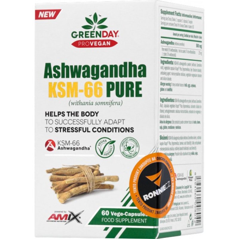 Ashwagandha KSM-66 Pure - 60 cps