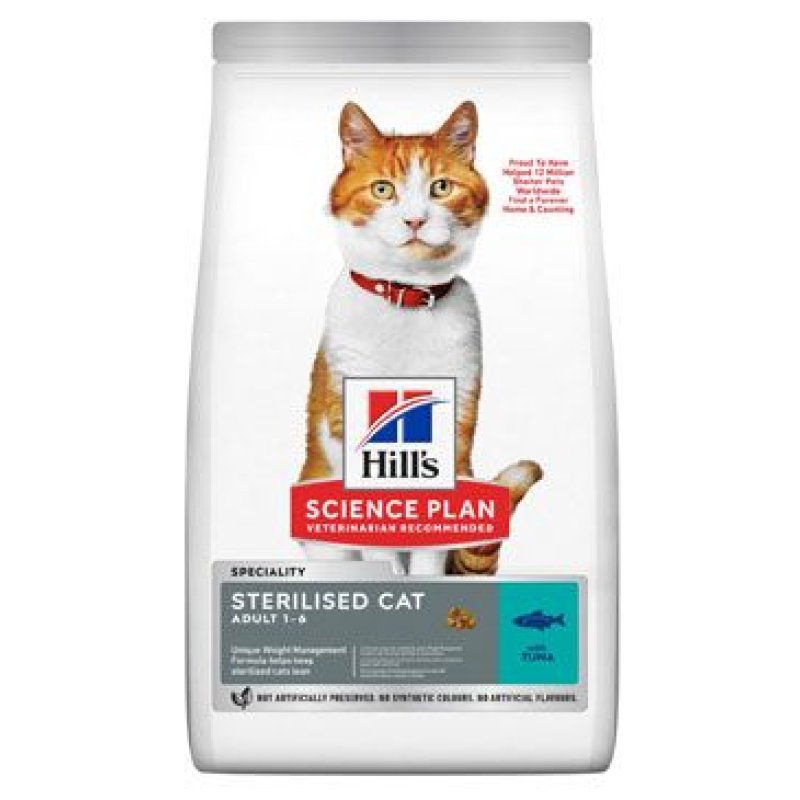 Hill's Fel. SP Adult Sterilised Cat Tuna 10 kg