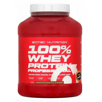 Scitec Nutrition 100 % Whey Protein Professional - 2350 g, slaný karamel
