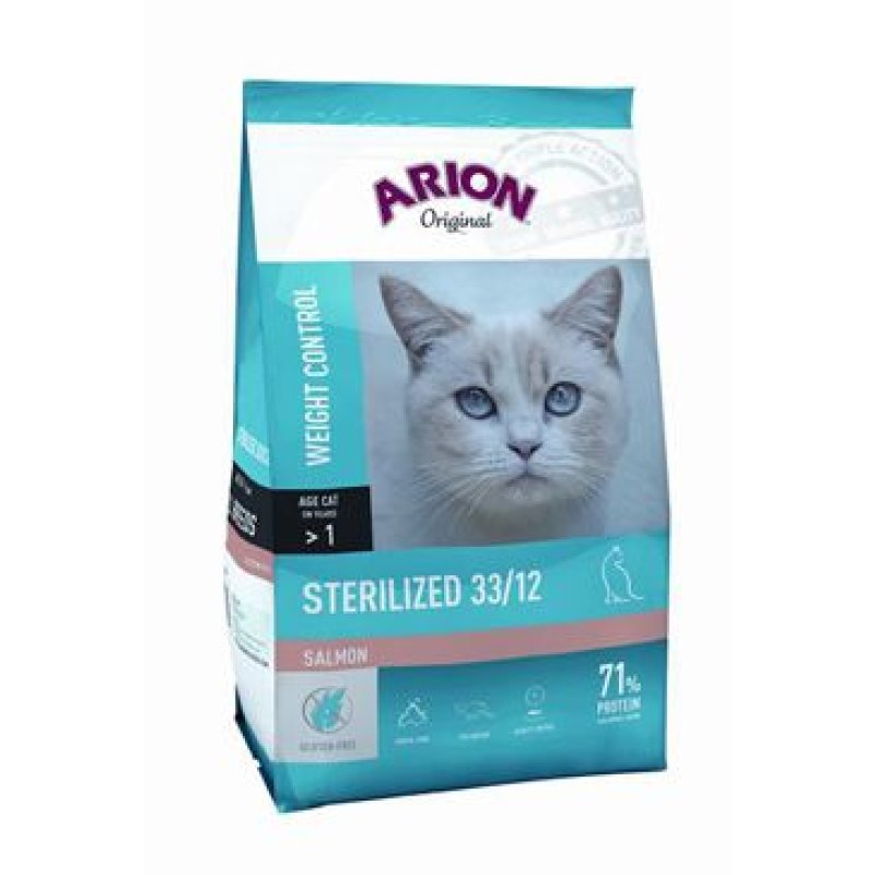 Arion Cat Original Sterilized Salmon 2 kg