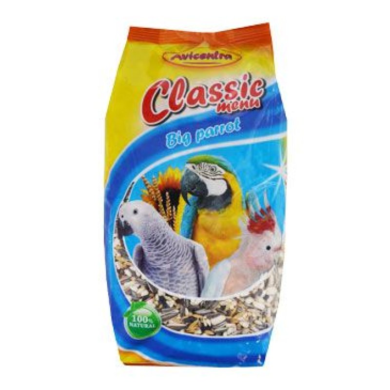 Avicentra Classic menu velký papoušek 1 kg