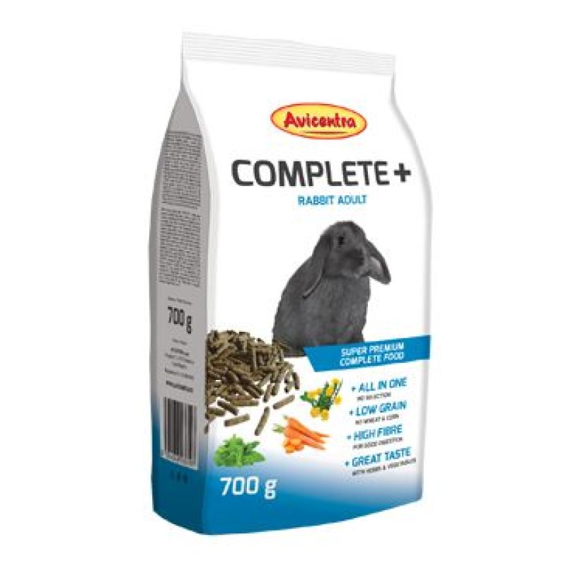 Avicentra COMPLETE+ králík 700 g