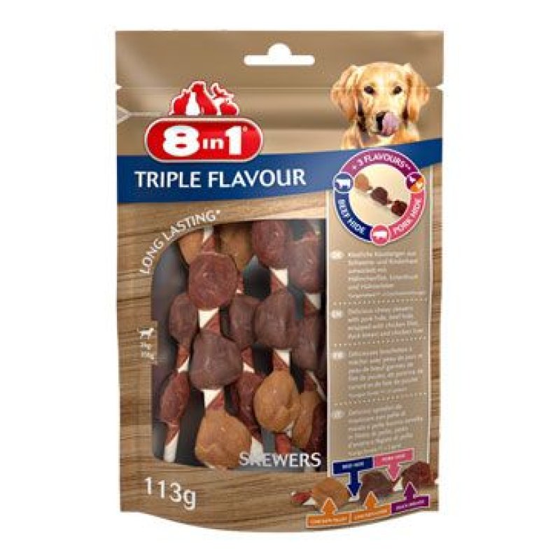 8in1 Triple Flavour skewers 6 ks