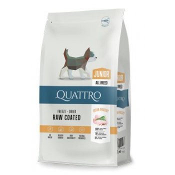 QUATTRO Dog Dry Premium All Breed Junior Drůbež 1,5 kg