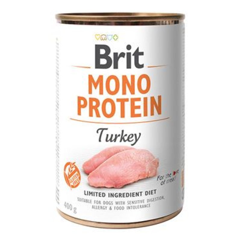 Brit Dog konz Mono Protein Turkey 400 g