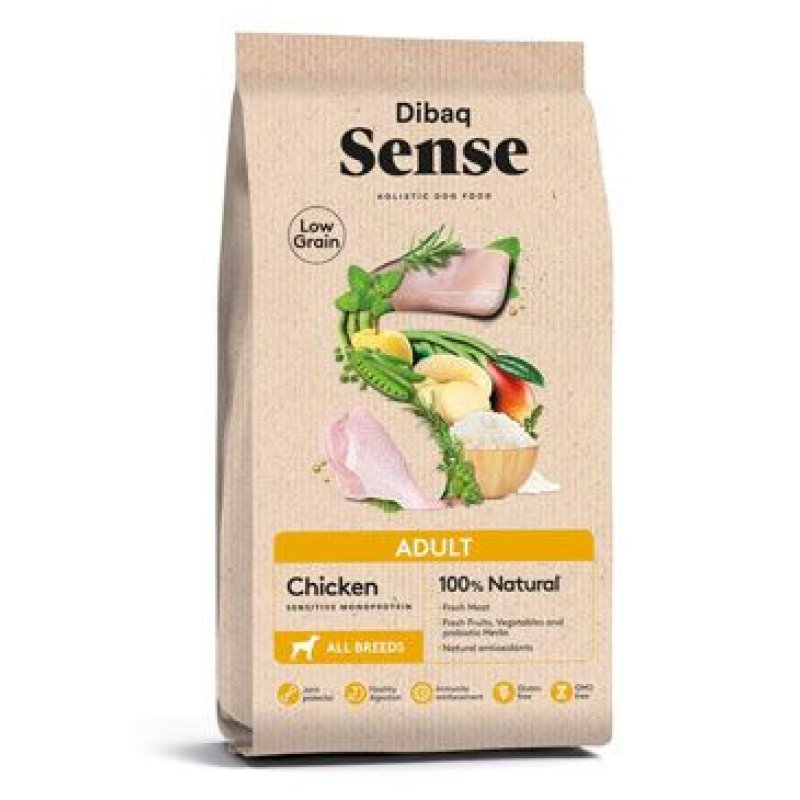 Dibaq Sense Low Grain Adult Chicken 12 kg