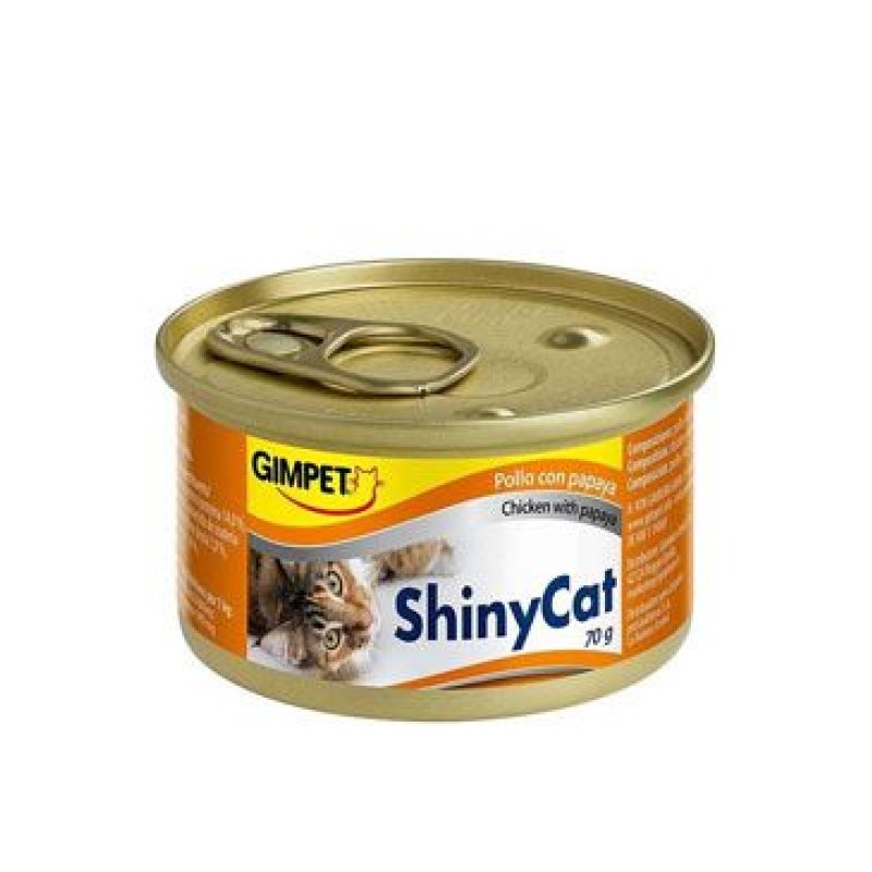 Gimpet ShinyCat kuře+papája 70 g