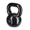 Kettlebell pokrytý vinylem HMS KNV10 10 kg, černý