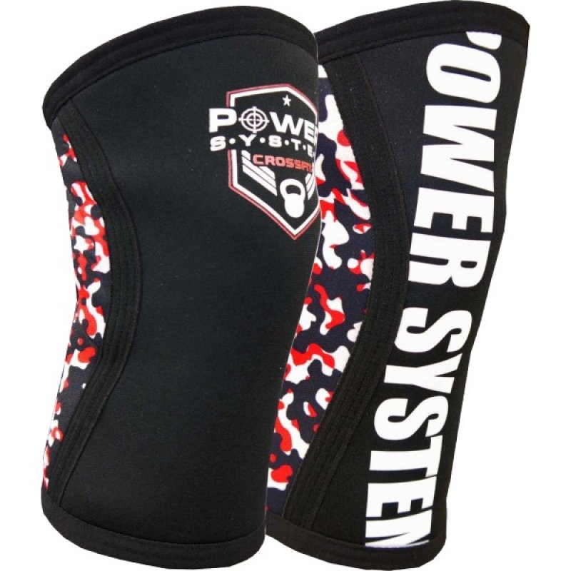 Power System Bandáže na koleno CrossFit Knee Sleeves, S/M