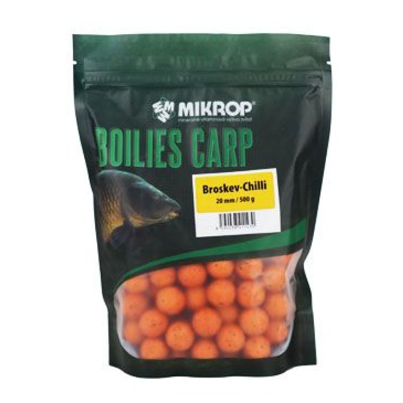 Mikrop Boilies Carp Broskev-Chilli 500 g