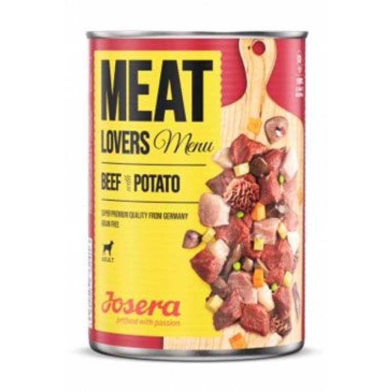 Josera Dog Meat Lovers Menu Beef with Potato 400 g