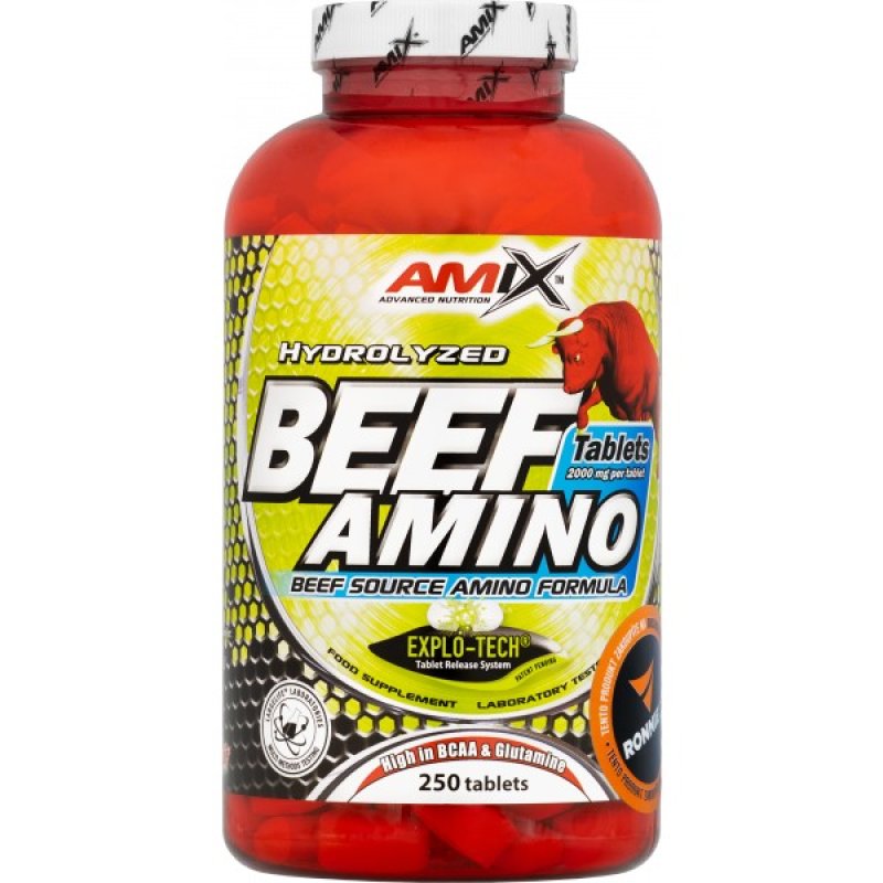 Amix Beef Amino Tablets 250 tbl