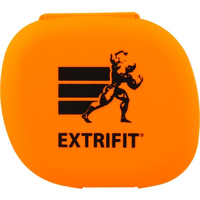 Pillbox Extrifit - oranžový