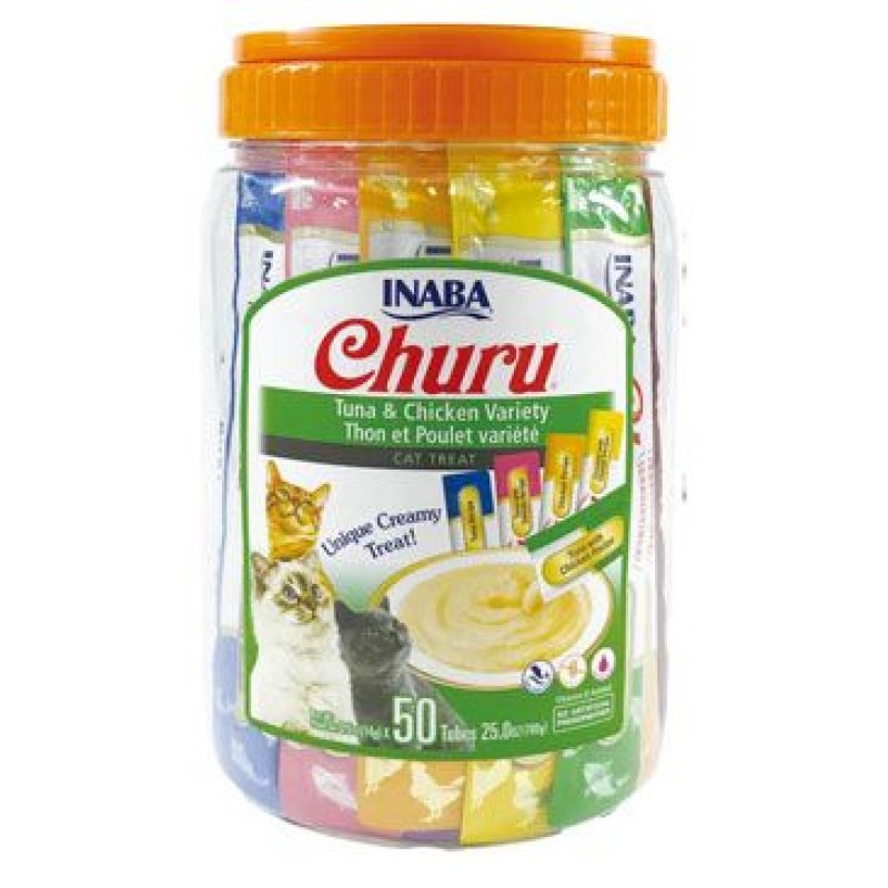 Churu Cat Tuna & Chicken Varieties 50 x 14 g