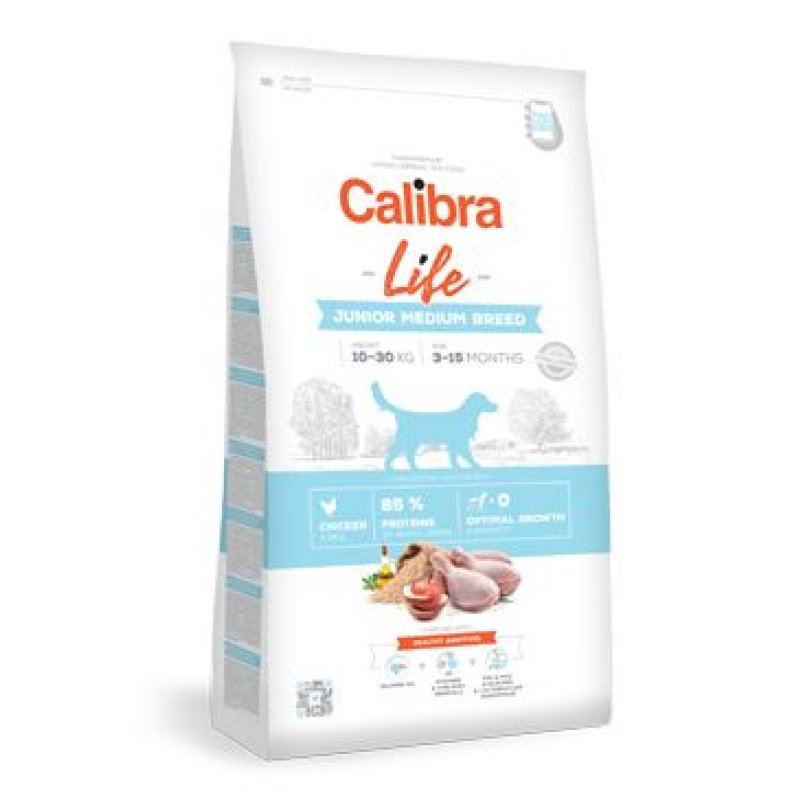 Calibra Dog Life Junior Medium Breed Chicken 2,5 kg