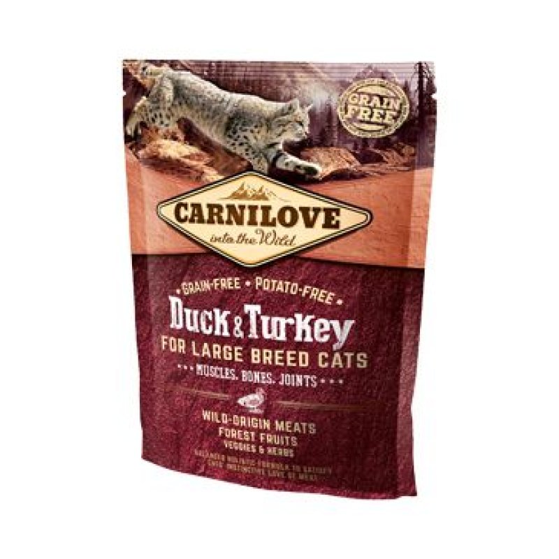 Carnilove Cat LB Duck & Turkey Muscles, Bones, Joints 400 g