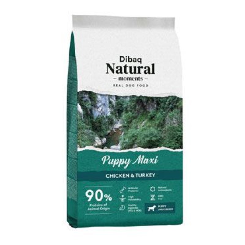 Natural Dibaq Puppy Maxi 15 kg