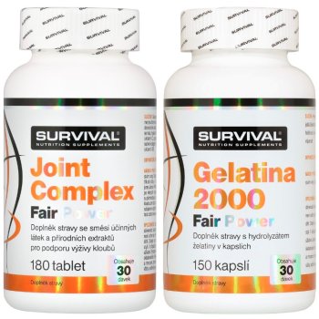 Survival Joint Complex + Gelatina 2000 Fair Power ZDARMA