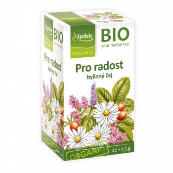 Apotheke Pro radost čaj BIO 20 sáčků 30 g