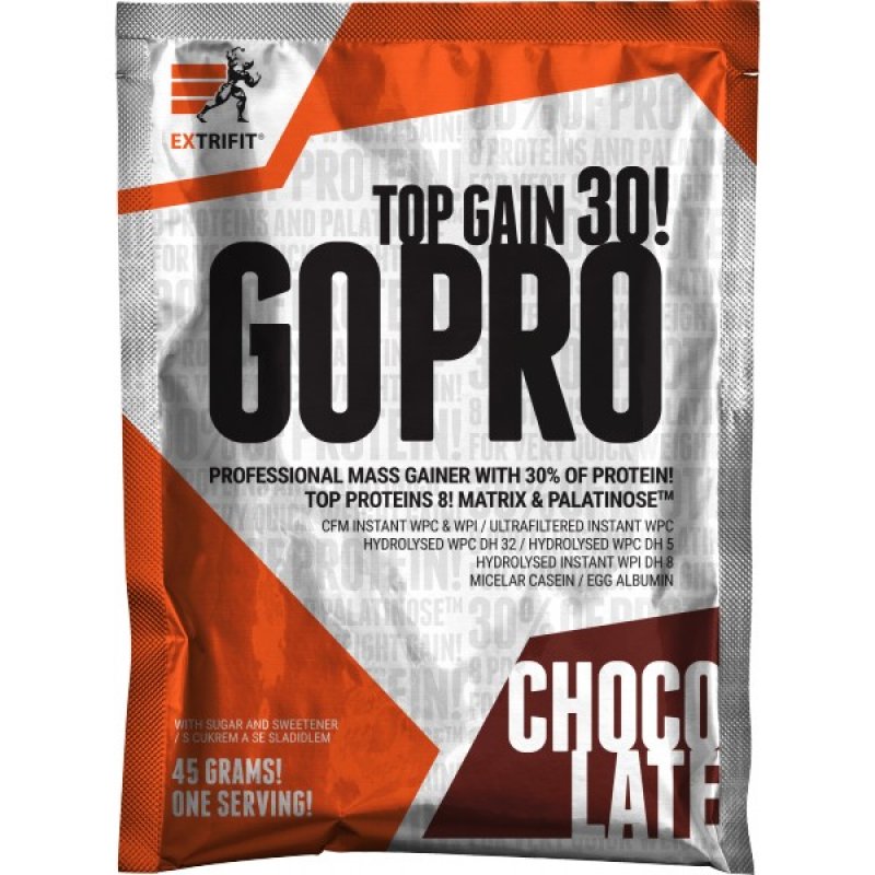 Extrifit Go Pro 30 - 45 g, čokoláda