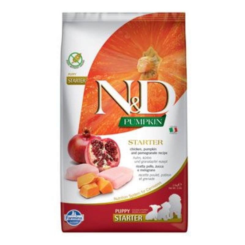 N&D Pumpkin DOG Puppy Starter Chicken&Pomegranat 2,5 kg