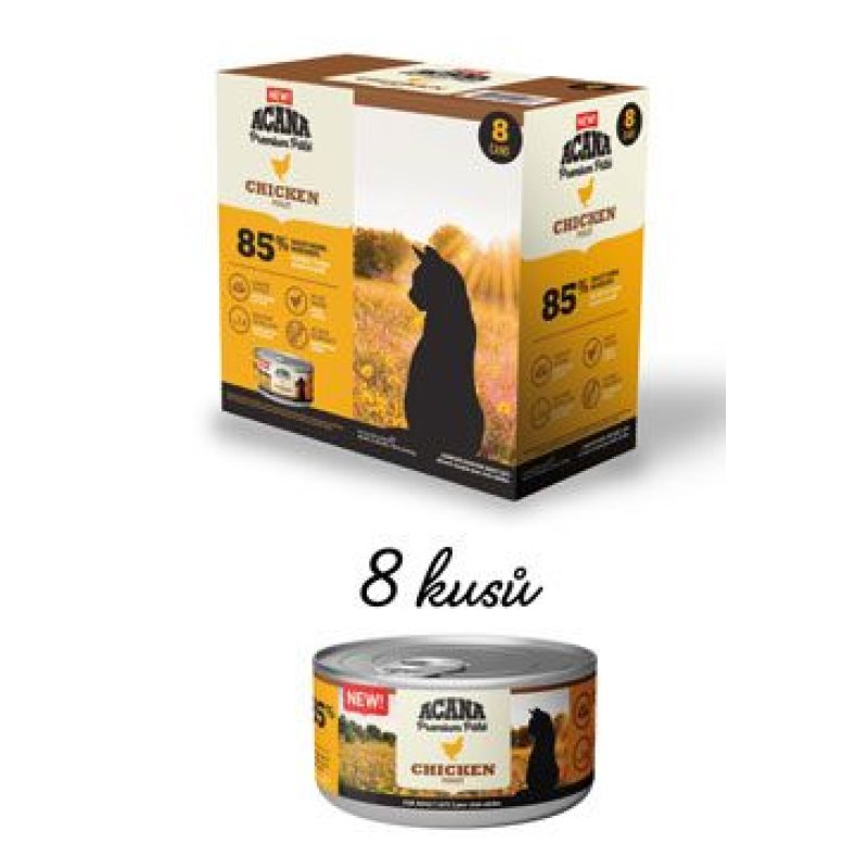 Acana Cat Paté Chicken 8 x 85 g